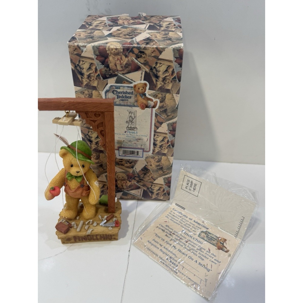 CHERISHED TEDDIES Pinocchio (1998) 476463 W Box